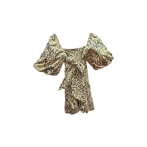 FAITHFULL THE BRAND Eryn Mini Dress - US 8 / AUS 12 New w/ Tags MSRP $225 - Picture 2 of 16